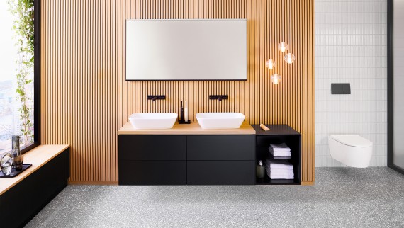 Geberit One 双槽洗手盆