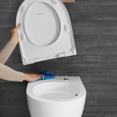 带 QuickRelease 快拆式设计的 Geberit Acanto 艾珈座便器 带 QuickRelease 快拆式设计的 Geberit Acanto 艾珈座便器
