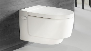 带 Sigma70 遥控器的 Geberit AquaClean Mera 智能座便器