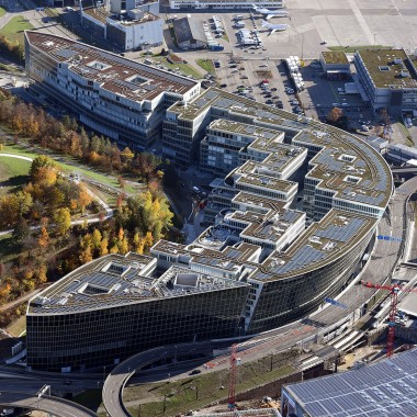 The Circle in Zurich from a bird's eye view (© Flughafen Zürich AG)