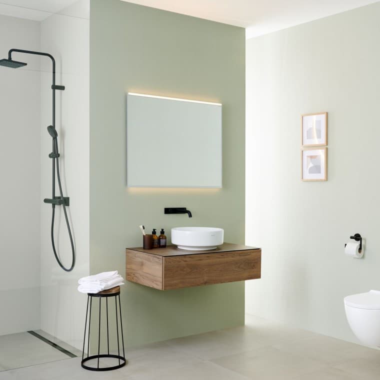 Option Plus Square mirror (© Geberit) Option Plus Square mirror (© Geberit)
