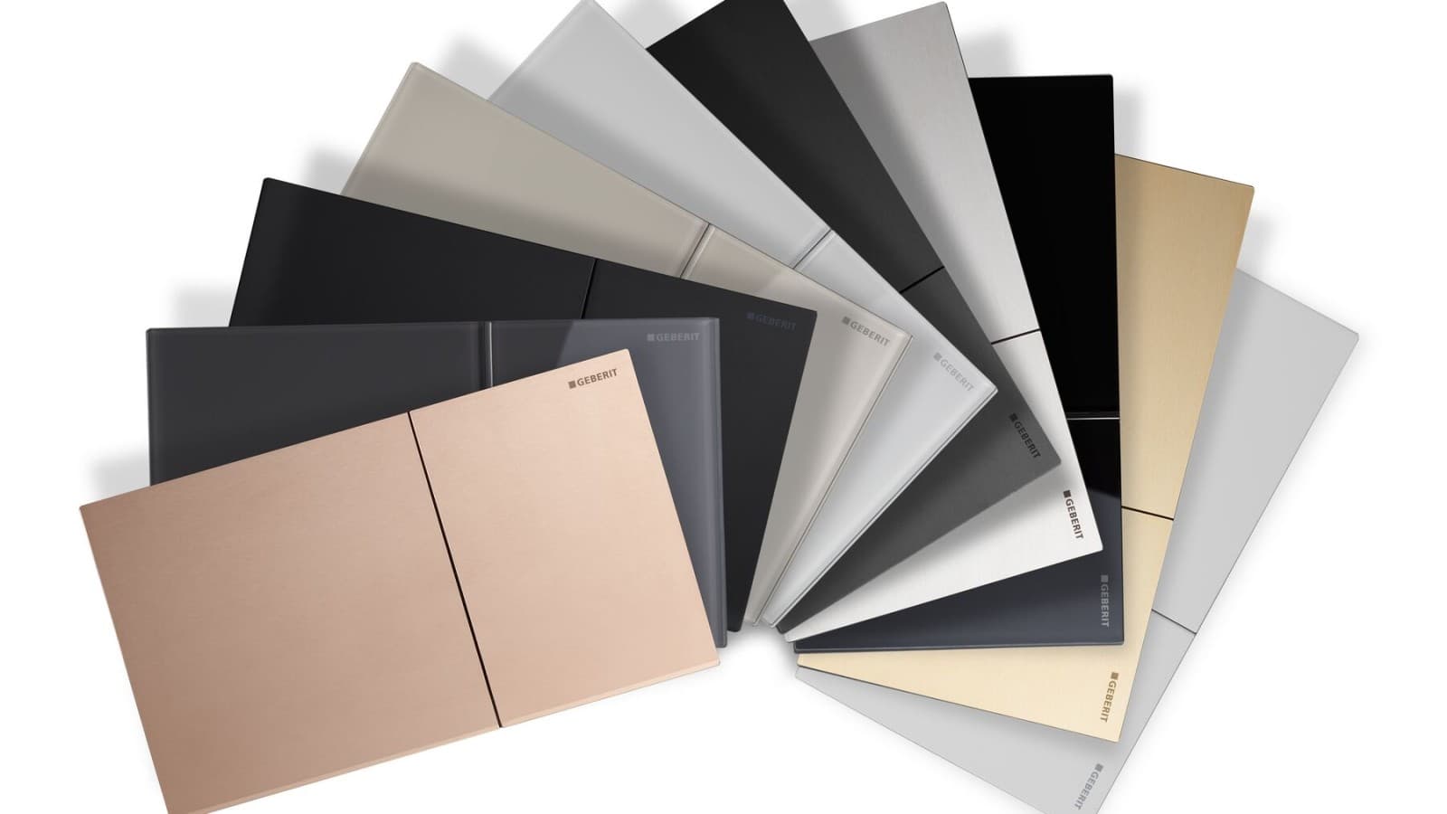 适用于 Geberit Sigma70 冲水面板的表面系列 适用于 Geberit Sigma70 冲水面板的表面系列