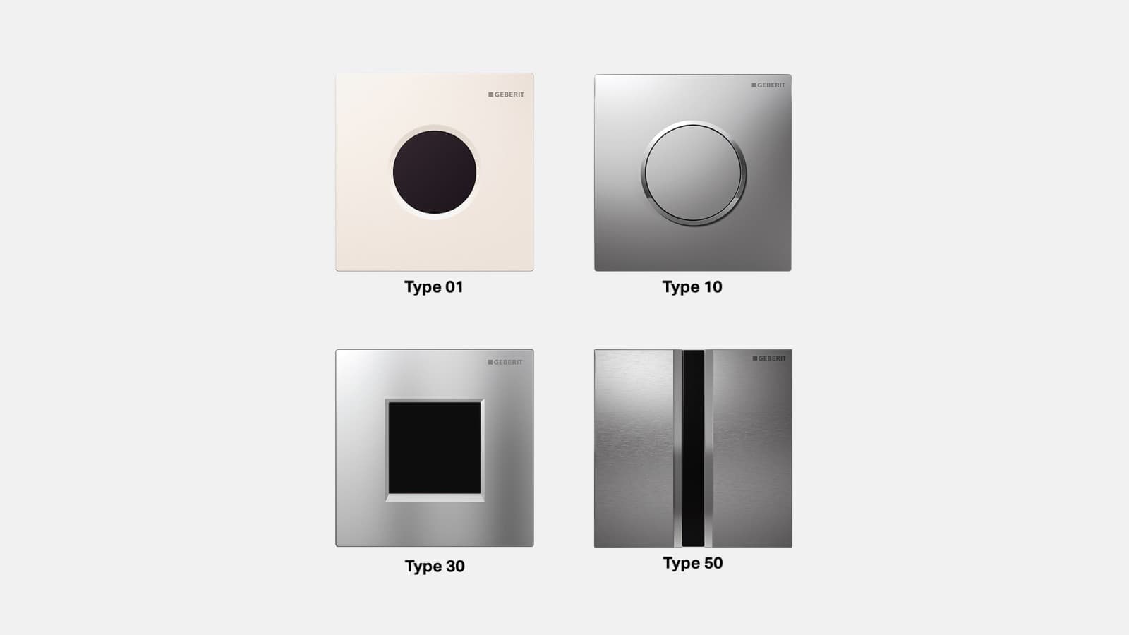 吉博力红外和机械小便斗面板 吉博力红外和机械小便斗面板