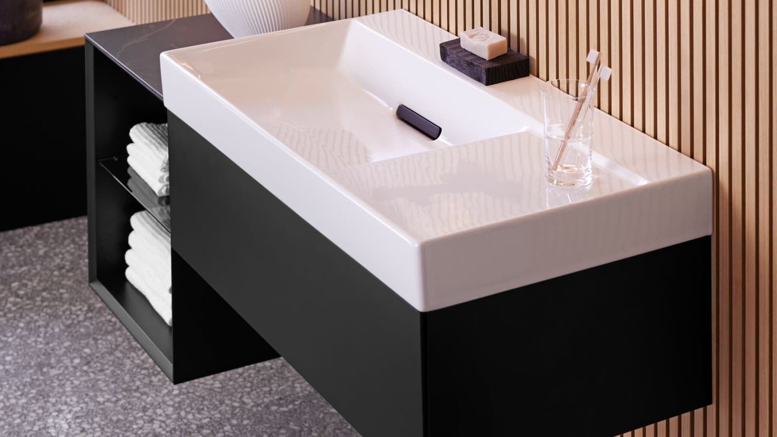 Geberit ONE优质陶瓷表面洗脸盆 Geberit ONE优质陶瓷表面洗脸盆