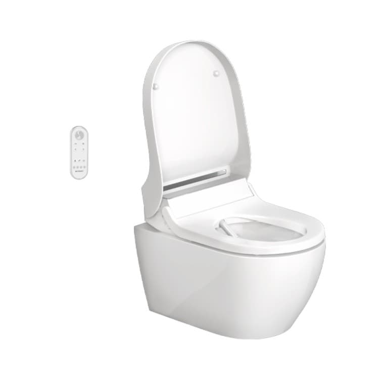 带开放式座便盖的 Geberit AquaClean Mera 智能座便器 带开放式座便盖的 Geberit AquaClean Mera 智能座便器