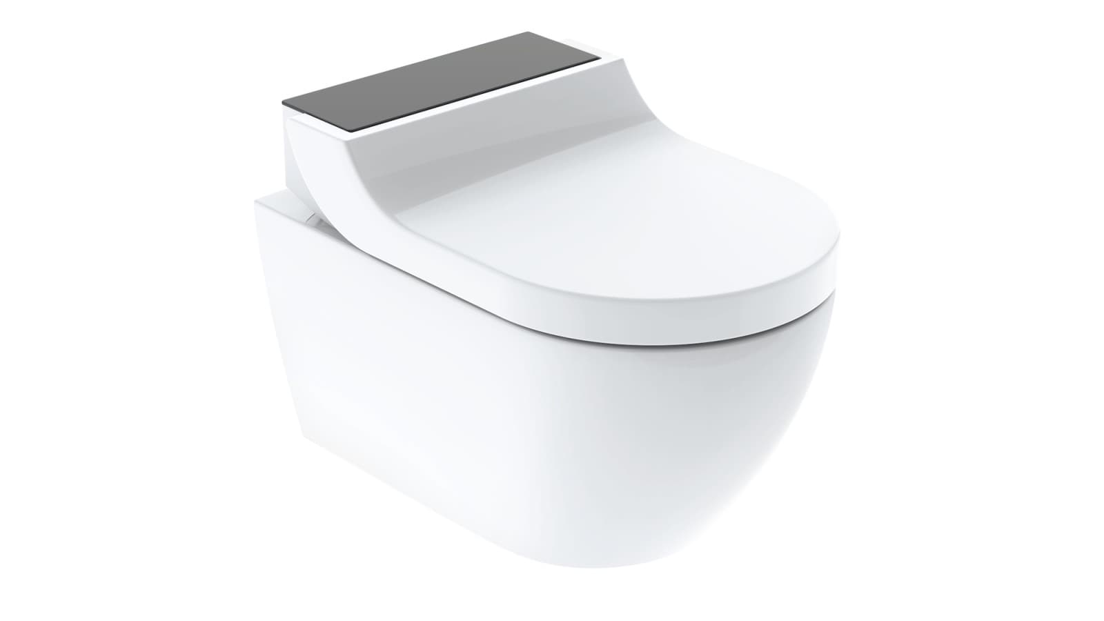 带黑色玻璃盖罩的 Geberit AquaClean Tuma 带黑色玻璃盖罩的 Geberit AquaClean Tuma