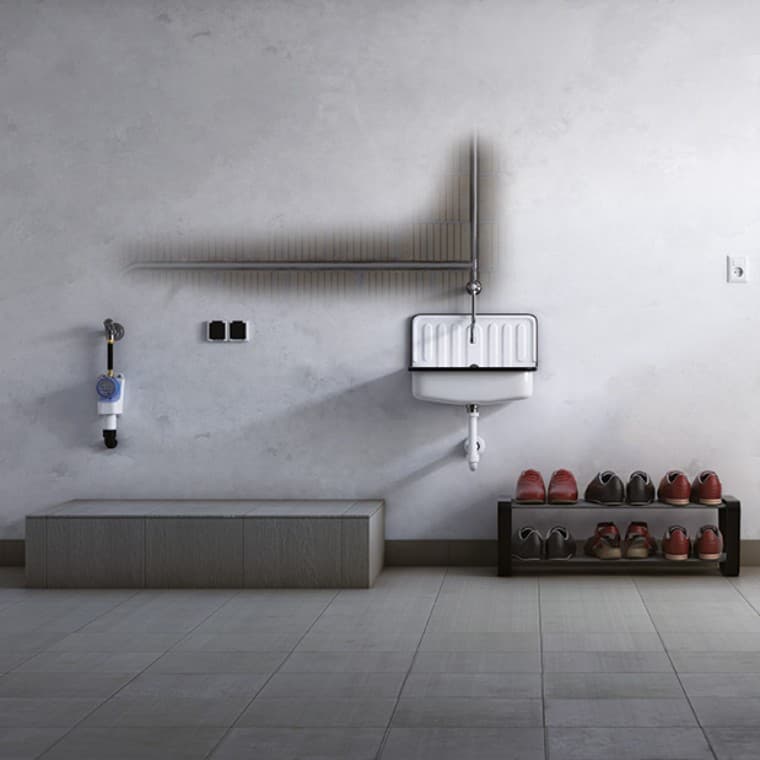 吉博力Rapid智能换水器的应用示例:闲置未用设施中的管道死角 吉博力Rapid智能换水器的应用示例:闲置未用设施中的管道死角