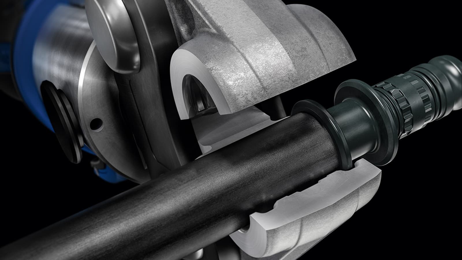 挤压钳夹与Mepla管道 挤压钳夹与Mepla管道